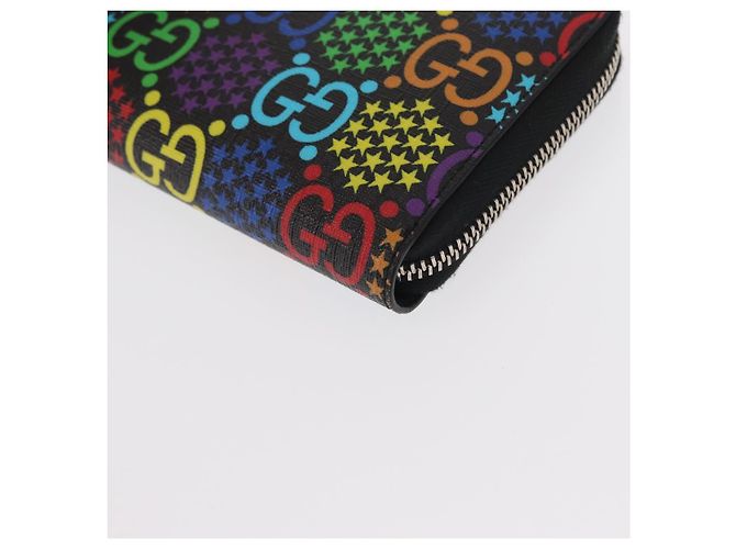 GUCCI GG Portefeuille Long Psychédélique Multicolore 601079 Auth BA9230V - vue 9