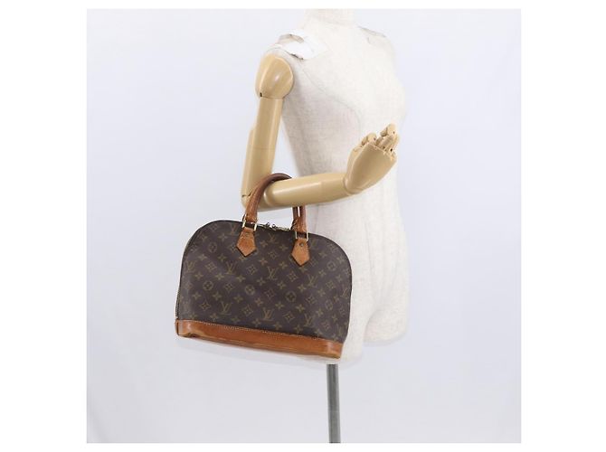 LOUIS VUITTON Borsa a Mano Monogram Alma M51130 LV Auth BA9322 Monogramma - vista 21
