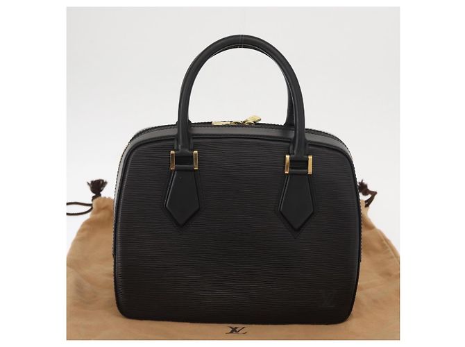 LOUIS VUITTON Epi Sablon Handtasche Schwarz M52042 LV Auth am10269V - Ansicht 12