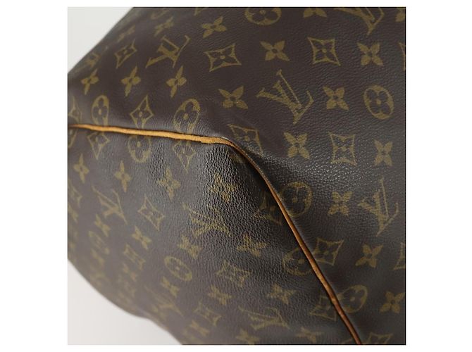 LOUIS VUITTON Borsa Boston Monogram Keepall 55 M41424 LV Auth 158289 Monogramma - vista 14
