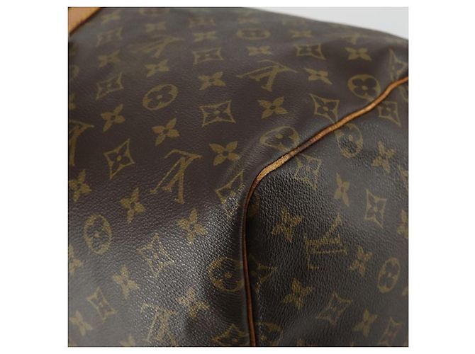 LOUIS VUITTON Borsa Boston Monogram Keepall 55 M41424 LV Auth 158289 Monogramma - vista 15