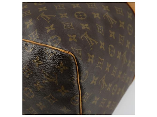 LOUIS VUITTON Borsa Boston Monogram Keepall 55 M41424 LV Auth 158289 Monogramma - vista 16