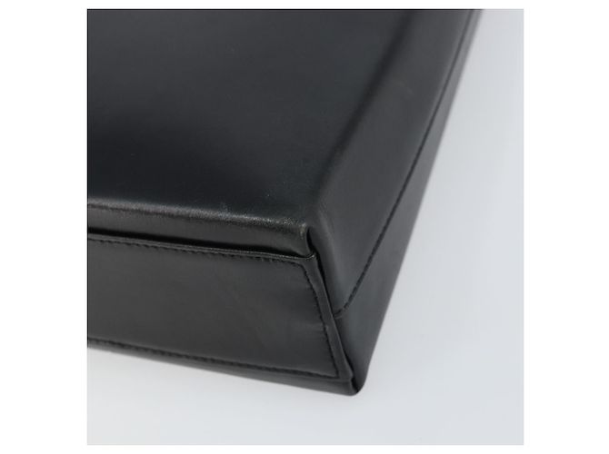Borsa a mano Salvatore Ferragamo in pelle nera e oro Auth 160052 Nero D'oro - vista 10