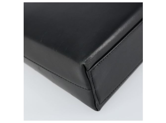 Borsa a mano Salvatore Ferragamo in pelle nera e oro Auth 160052 Nero D'oro - vista 11