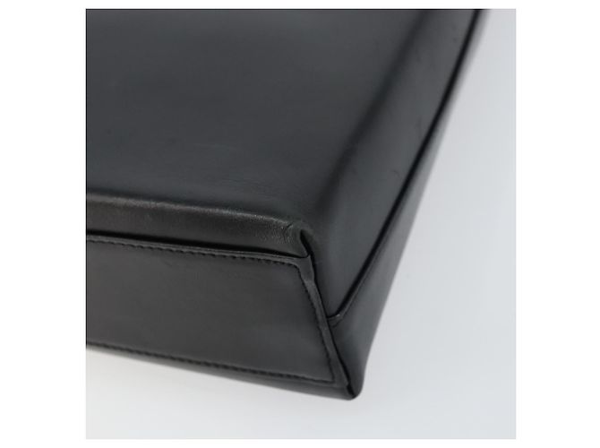 Borsa a mano Salvatore Ferragamo in pelle nera e oro Auth 160052 Nero D'oro - vista 12