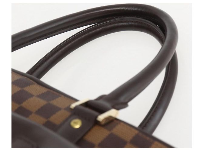 LOUIS VUITTON Borsa Tote Manosque GM Damier Ebene N51120 LV Auth 159313 - vista 14