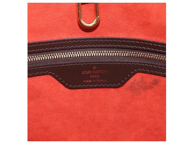 LOUIS VUITTON Borsa Tote Manosque GM Damier Ebene N51120 LV Auth 159313 - vista 18