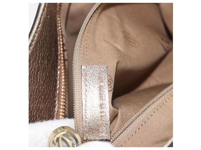 CARTIER Borsa a Mano Marcello in Pelle Oro Auth BA9358 - vista 22
