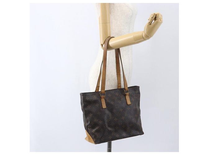 LOUIS VUITTON Borsa Tote Cabas Piano Monogram M51148 LV Auth am10391 Monogramma - vista 22