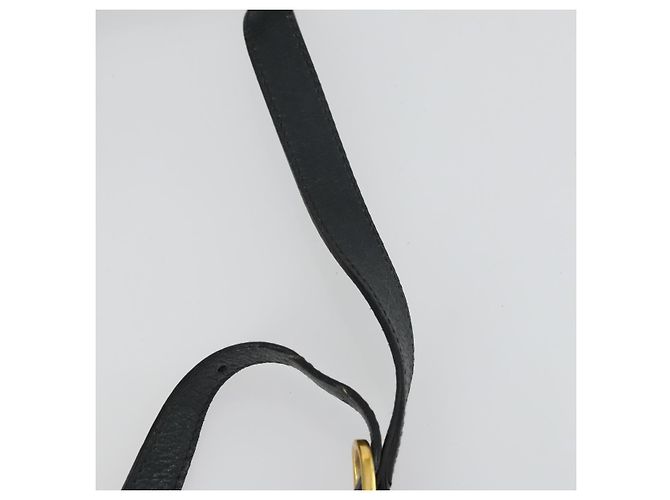 Borsa a Spalla Gucci GG Supreme Sherry Line PVC Blu Navy Oro 41 02 034 Auth 156842 D'oro - vista 8