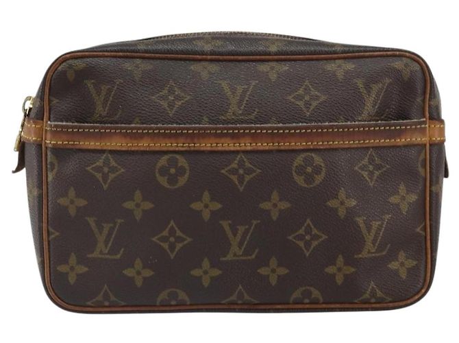 LOUIS VUITTON Pochette Compiegne 23 Monogram M51847 LV Auth ka1240 Monogramma - vista 13