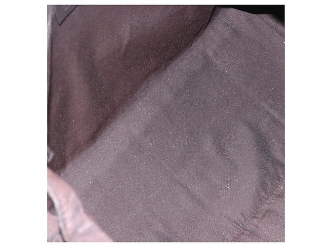 Borsa a Spalla GG Canvas Gucci Marrone Argento 272350 Auth ka1322 - vista 17