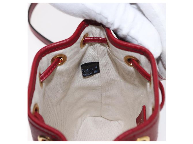 Bolsa de Ombro GUCCI Micro GG Supreme Doraemon PVC Bege Dourado 647801 Auth 161141SM - vista 19