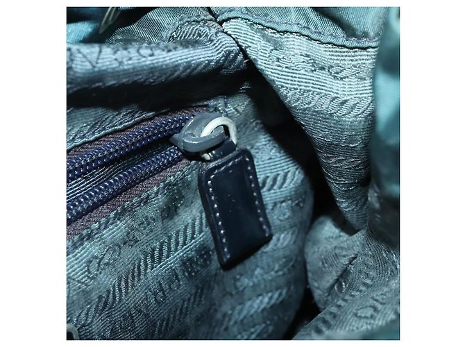 PRADA Rucksack aus Nylon grün silber authentisch 157004 - Ansicht 24