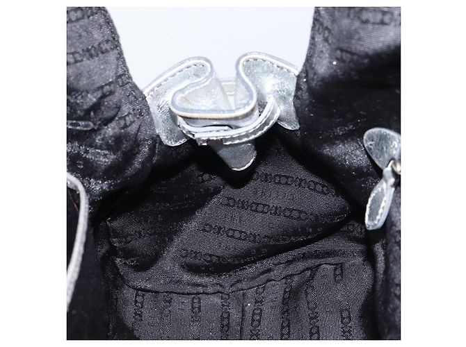 Céline Borsa a mano in pelle argento Auth 157912 - vista 18