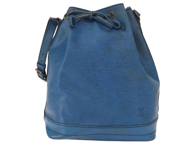 LOUIS VUITTON Sac à épaule Epi Noe Bleu Toledo M44005 LV Auth 159680 - vue 13