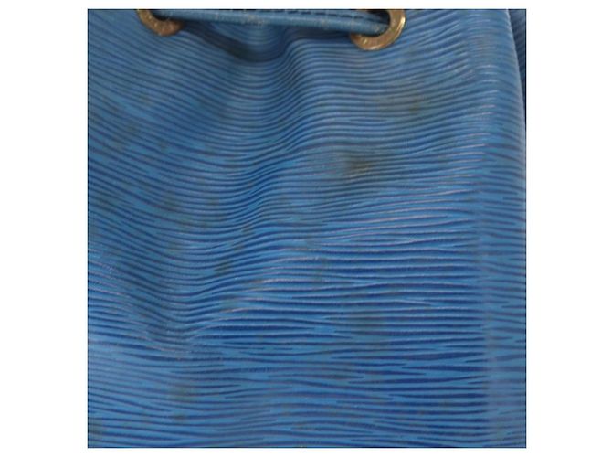 LOUIS VUITTON Sac à épaule Epi Noe Bleu Toledo M44005 LV Auth 159680 - vue 3