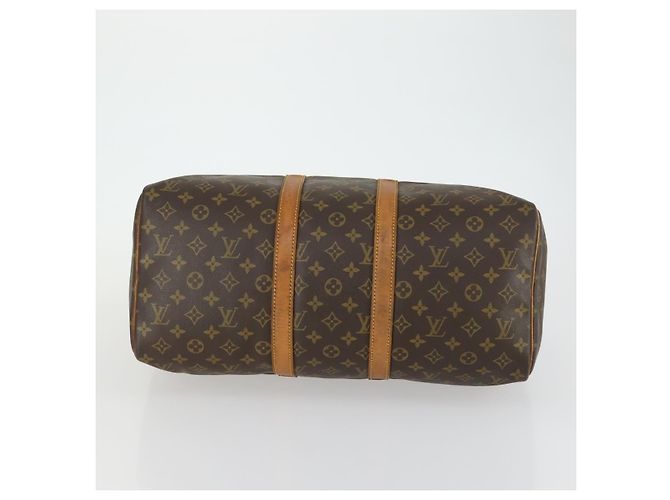 LOUIS VUITTON Borsa Boston Monogram Keepall 45 M41428 LV Auth 157652 Monogramma - vista 5