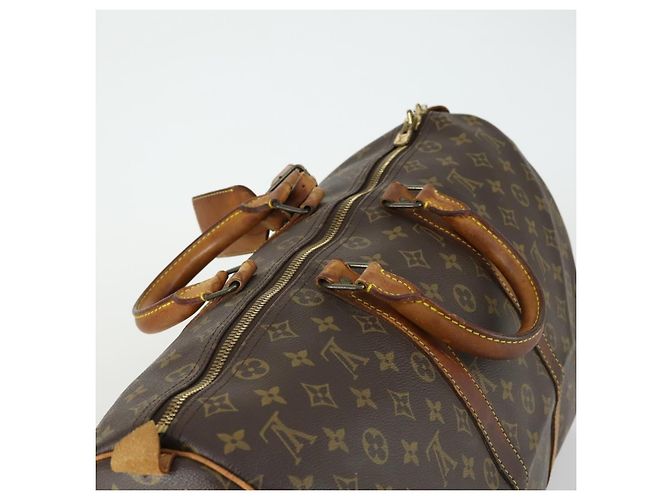 LOUIS VUITTON Borsa Boston Monogram Keepall 45 M41428 LV Auth 157652 Monogramma - vista 6
