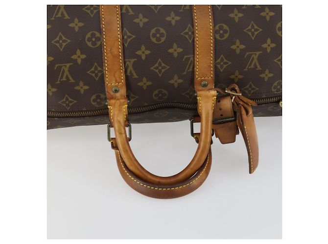 LOUIS VUITTON Borsa Boston Monogram Keepall 45 M41428 LV Auth 157652 Monogramma - vista 7