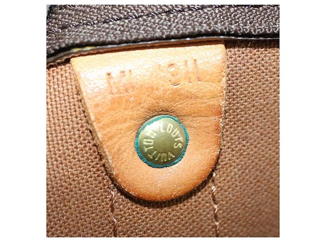 LOUIS VUITTON Borsa Boston Monogram Keepall 55 M41424 LV Auth BA9013 Monogramma - vista 12