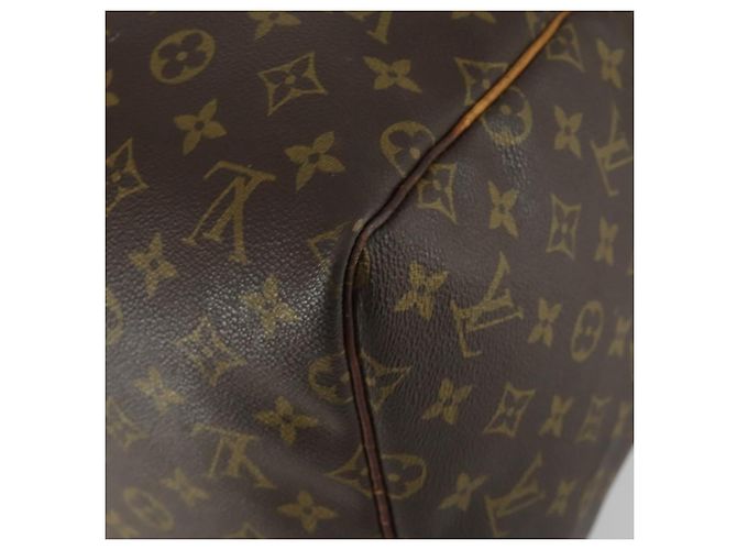 LOUIS VUITTON Borsa Boston Monogram Keepall 55 M41424 LV Auth BA9013 Monogramma - vista 15