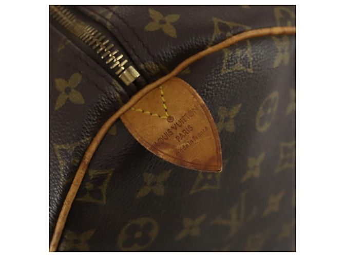LOUIS VUITTON Borsa Boston Monogram Keepall 55 M41424 LV Auth BA9013 Monogramma - vista 18
