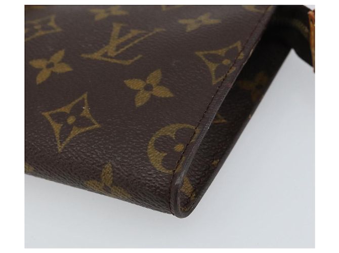 Bucket LOUIS VUITTON Monogramma Secchiello PM Pochette Accessorio LV Auth 159478 - vista 7
