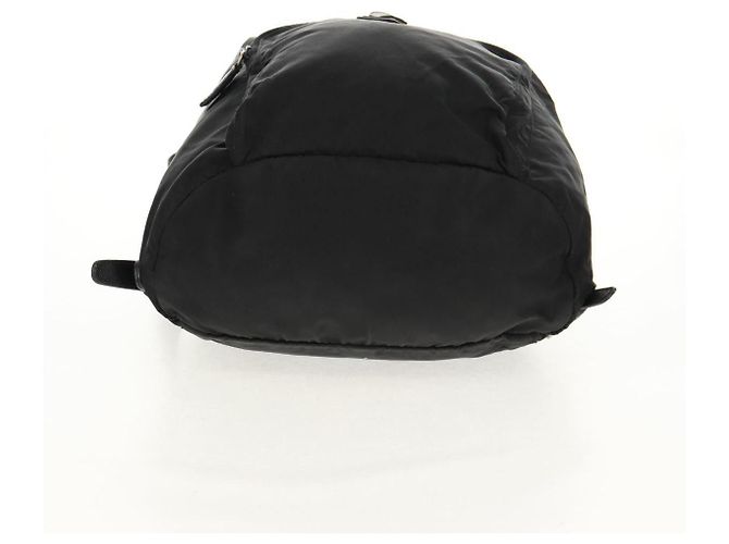 PRADA Backpack Nylon Black Silver Auth 159056 Silvery - view 5