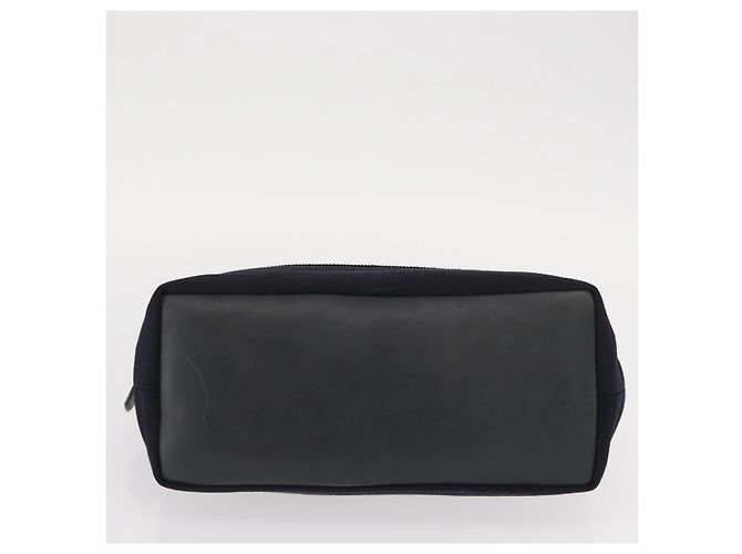 Borsa a mano Vala in tela blu navy e oro Salvatore Ferragamo Auth gh1482 D'oro - vista 9