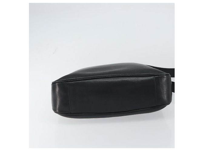 Borsa a Spalla in Pelle Gucci Bamboo 2way Nera Oro 001 3444 1638 Auth 158690 Nero D'oro - vista 10