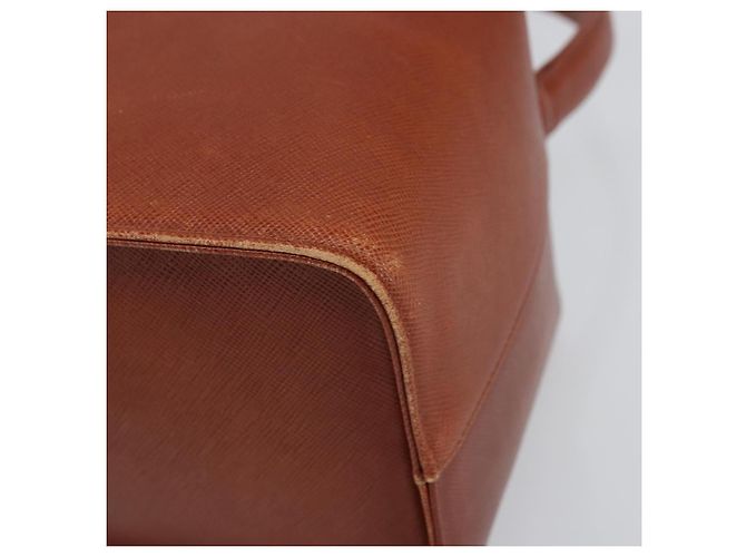 Borsa a mano GIVENCHY in pelle marrone dorato Auth 159082 D'oro - vista 10