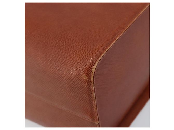 Borsa a mano GIVENCHY in pelle marrone dorato Auth 159082 D'oro - vista 11
