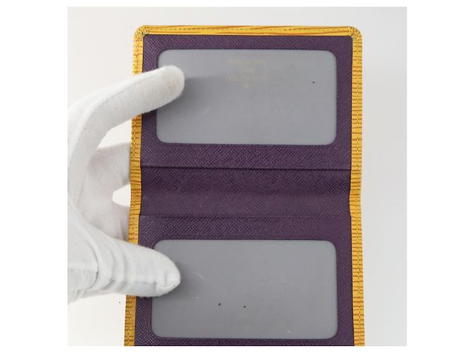 LOUIS VUITTON Epi Key Case 8 sets Red Yellow black LV Auth 160332 - view 4