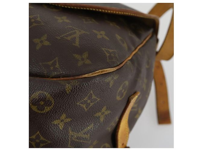 LOUIS VUITTON Borsa a Spalla Monogram Saumur 35 M42254 LV Auth 157246 Monogramma - vista 16