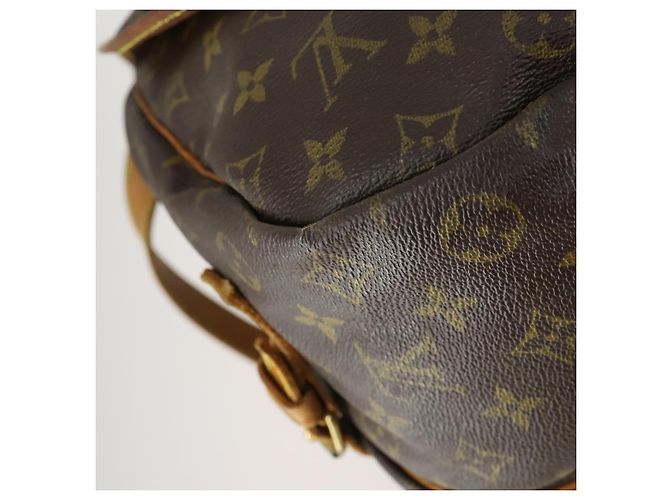 LOUIS VUITTON Borsa a Spalla Monogram Saumur 35 M42254 LV Auth 157246 Monogramma - vista 17