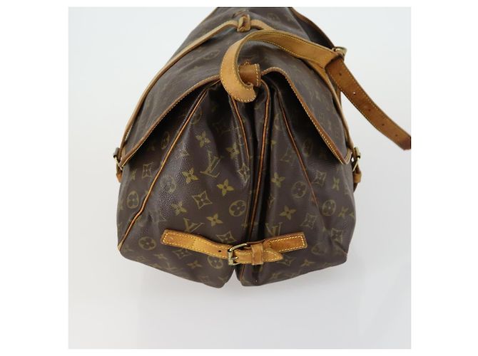 LOUIS VUITTON Borsa a Spalla Monogram Saumur 35 M42254 LV Auth 157246 Monogramma - vista 4