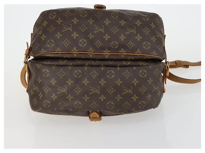 LOUIS VUITTON Borsa a Spalla Monogram Saumur 35 M42254 LV Auth 157246 Monogramma - vista 5