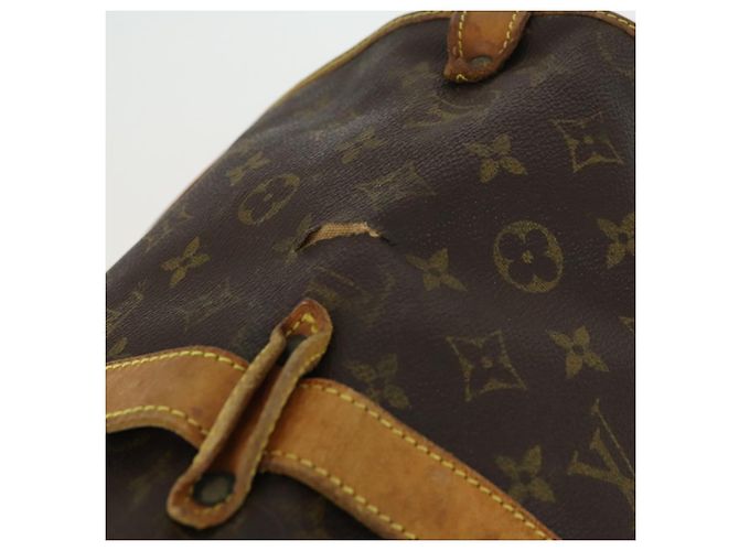 LOUIS VUITTON Borsa a Spalla Monogram Saumur 35 M42254 LV Auth 157246 Monogramma - vista 7
