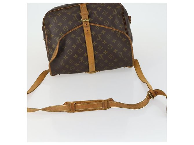 LOUIS VUITTON Borsa a Spalla Monogram Saumur 35 M42254 LV Auth 157246 Monogramma - vista 8