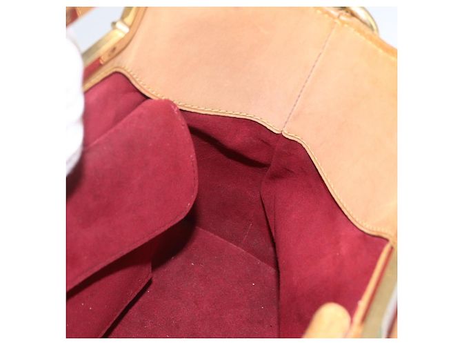 LOUIS VUITTON Bolsa de Mão Judy MM Multicolor Monograma 2em1 Branca M40255 Auth ka1257 Branco - vista 18