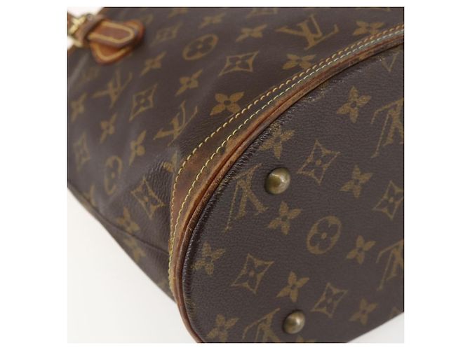 LOUIS VUITTON Borsa a Spalla Monogram Bucket PM M42238 LV Auth am10400 Monogramma - vista 16