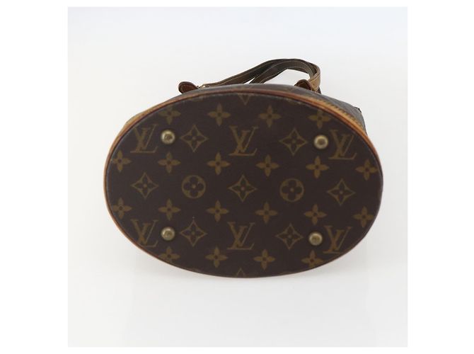 LOUIS VUITTON Borsa a Spalla Monogram Bucket PM M42238 LV Auth am10400 Monogramma - vista 5