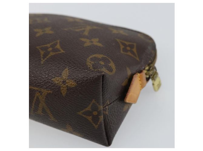 LOUIS VUITTON Monogram Pochette Kosmetik PM Pouch M43998 LV Auth BA9254 Monogramm - Ansicht 15