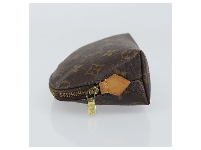 LOUIS VUITTON Monogram Pochette Kosmetik PM Pouch M43998 LV Auth BA9254 Monogramm - Ansicht 4