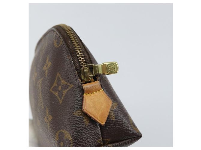 LOUIS VUITTON Monogram Pochette Kosmetik PM Pouch M43998 LV Auth BA9254 Monogramm - Ansicht 8