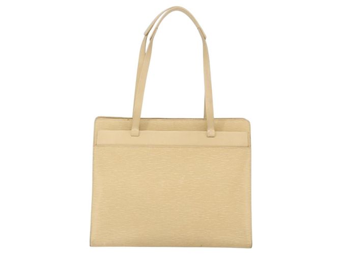 LOUIS VUITTON Borsa Tote Croisette GM Epi Vaniglia M5250A LV Auth ep12562 - vista 2