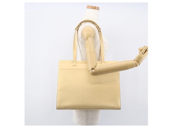 LOUIS VUITTON Borsa Tote Croisette GM Epi Vaniglia M5250A LV Auth ep12562 - vista 23