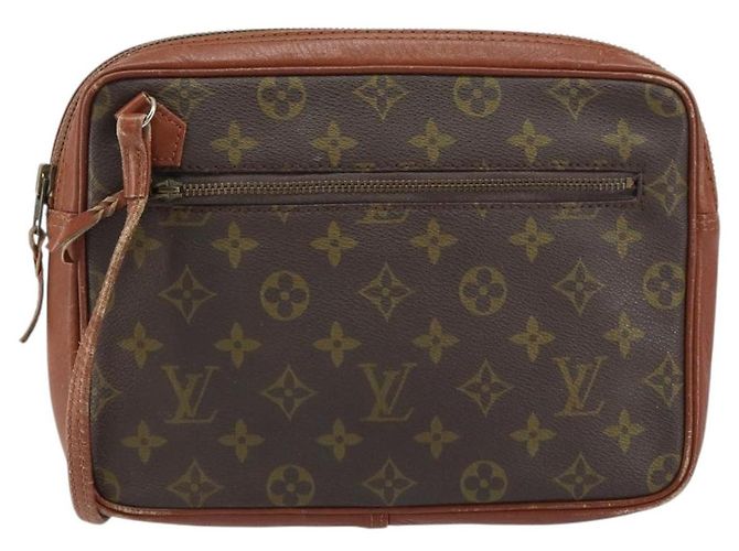 LOUIS VUITTON Pochette Sports Monogram Borsa Clutch N0.183 LV Auth gh1595 - vista 13