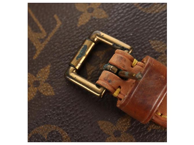 LOUIS VUITTON Borsa a Spalla Monogram Jeune Fille PM M51227 LV Auth 158326 Monogramma - vista 10